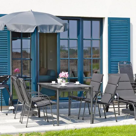 Reetland Am - Luxus Reetdachvilla Mit 3 Schlafzimmern, Sauna Und Kamin F22 *